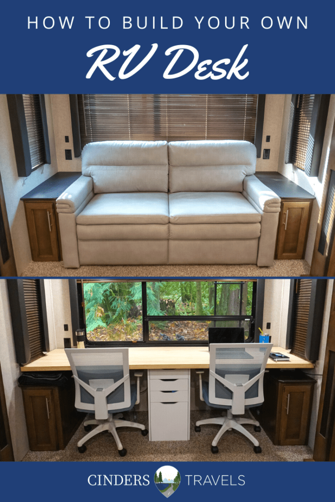 How to Build Your Own RV Desk