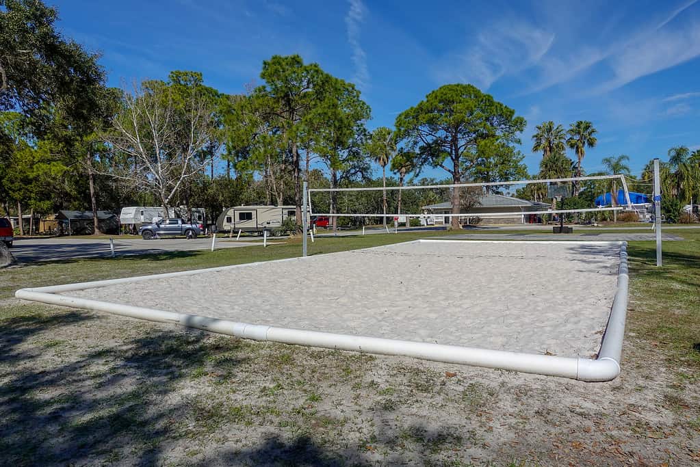 volleyball court