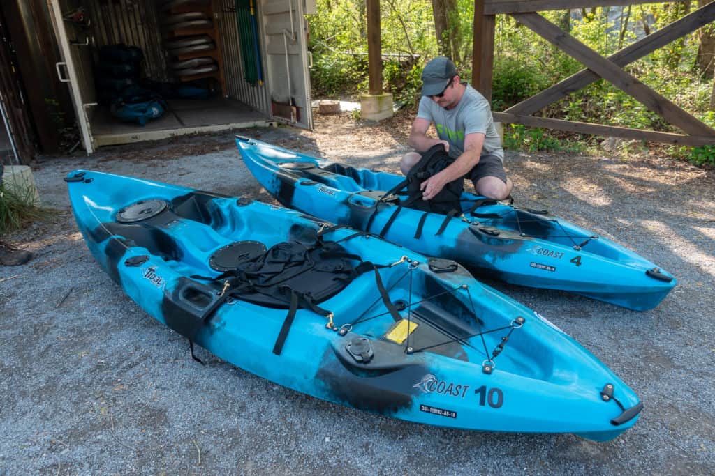 Knoxville Mead's Quarry Lake Kayak Rental