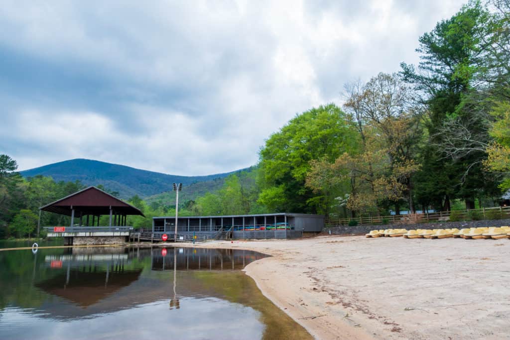 Vogel State Park Beach