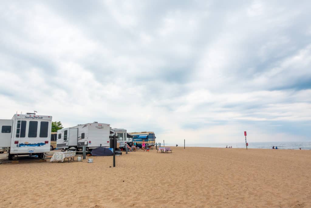 How to Choose a Campground Grand Haven State Park beach camping