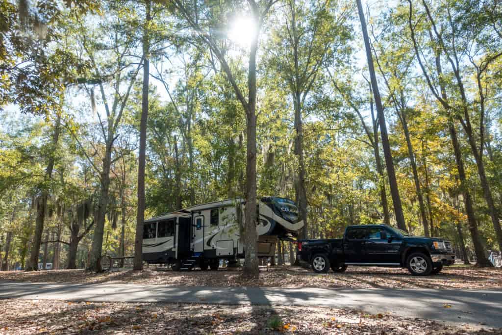 Santee Camping Spot How to Keep Calm while Parking your Camper