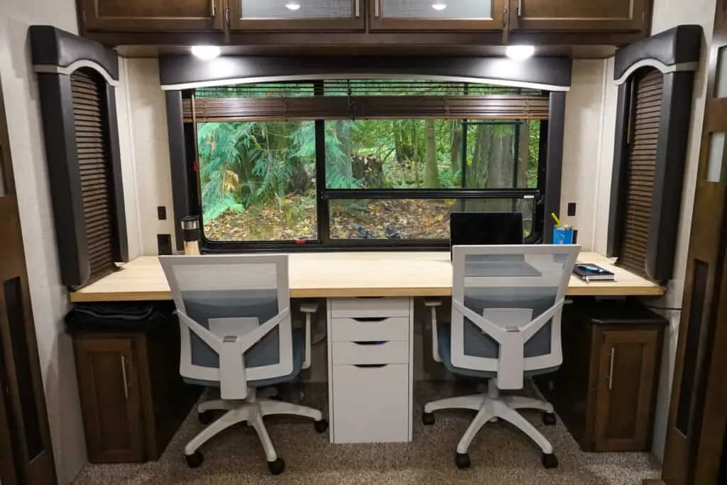 RV desk renovation