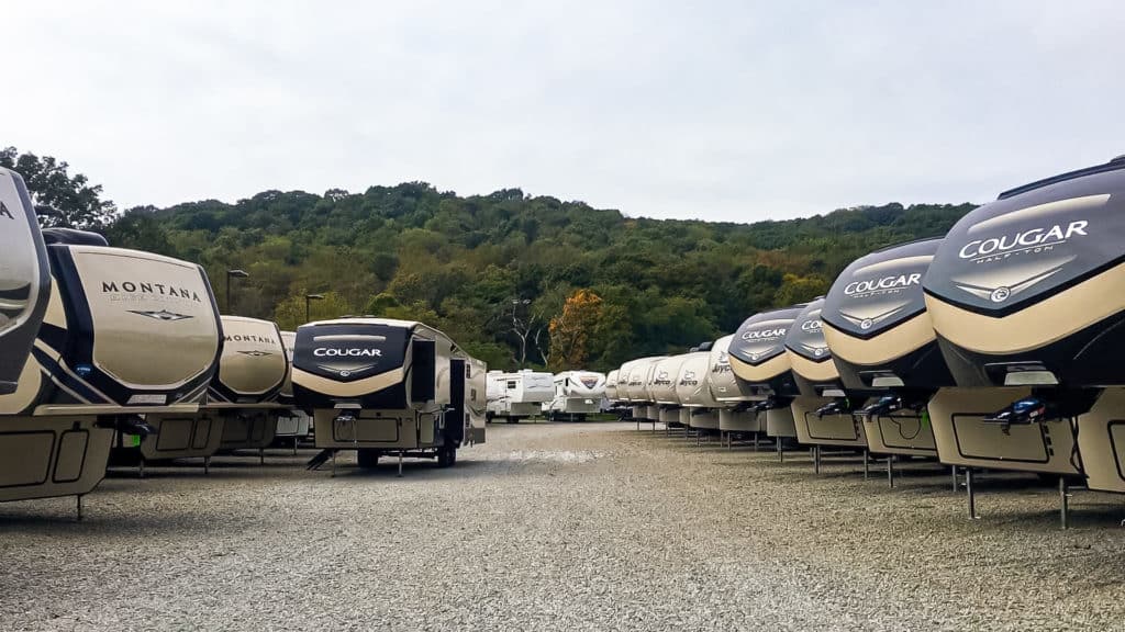 purchasing rv camping world lot