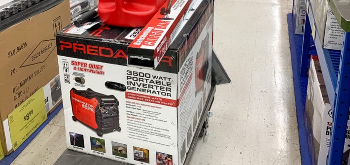 Predator Generator and Gas Can