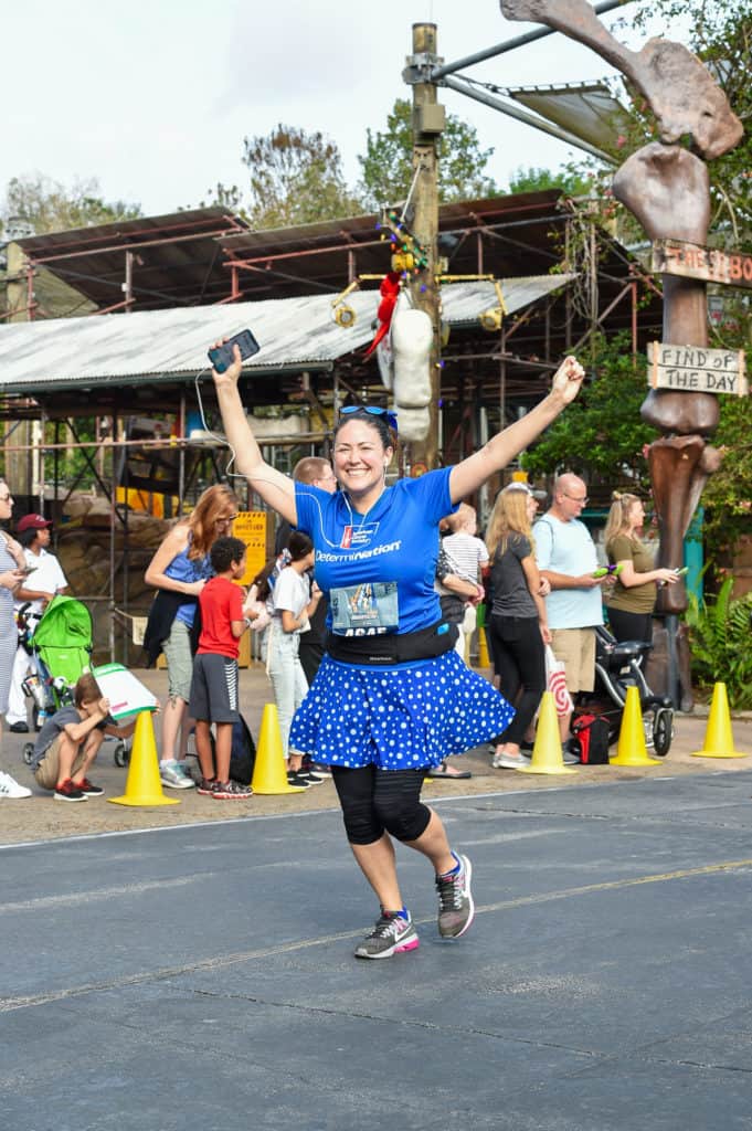 Cindy During Walt Disney World Marathon