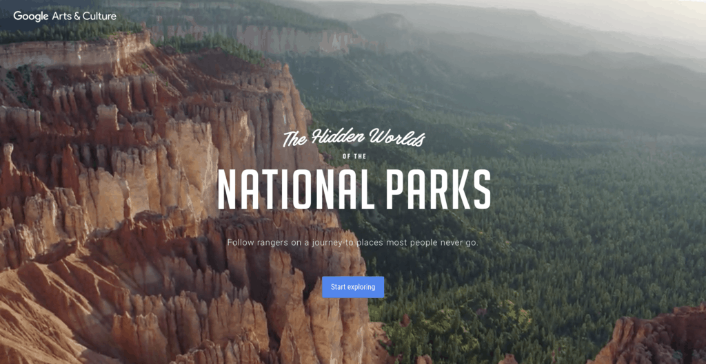 Virtual Travel the Hidden Worlds of the National Parks