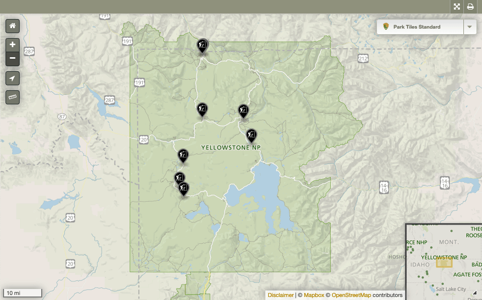 Virtually Travel Yellowstone National Park 