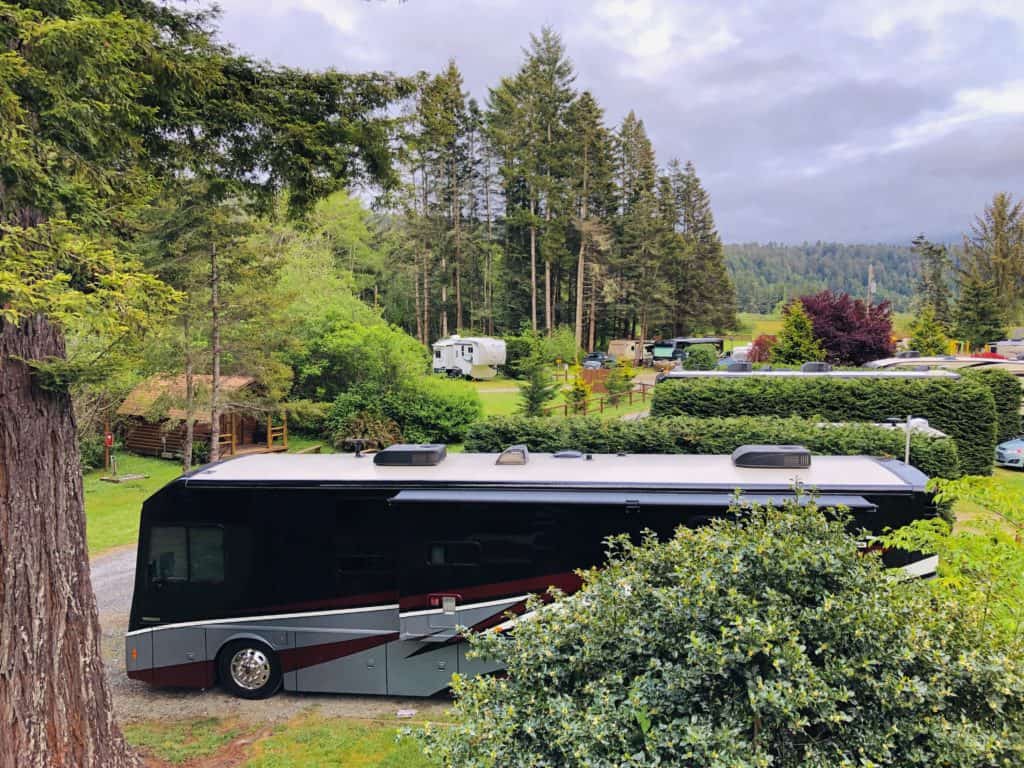 Crescent City / Redwoods KOA, one of the best RV parks in California