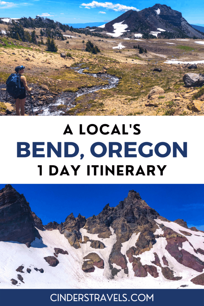 Bend Oregon Itinerary Pin