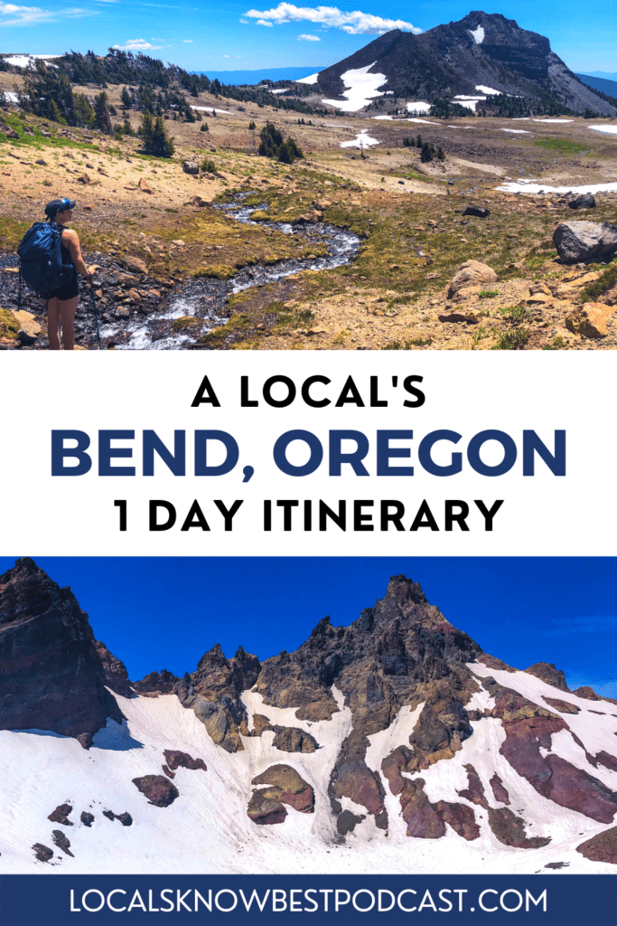 Bend Oregon Itinerary Pin