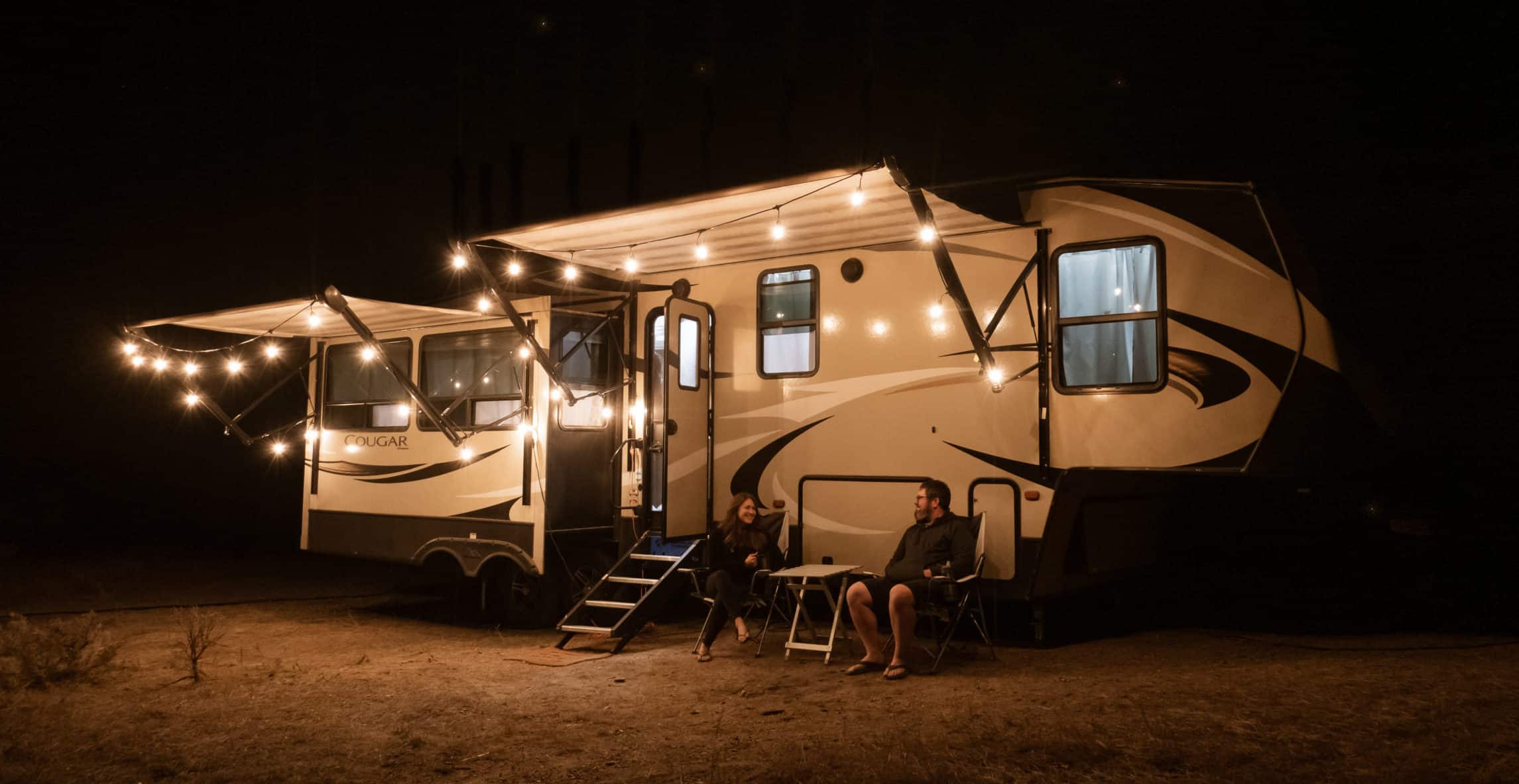 Nighttime RV