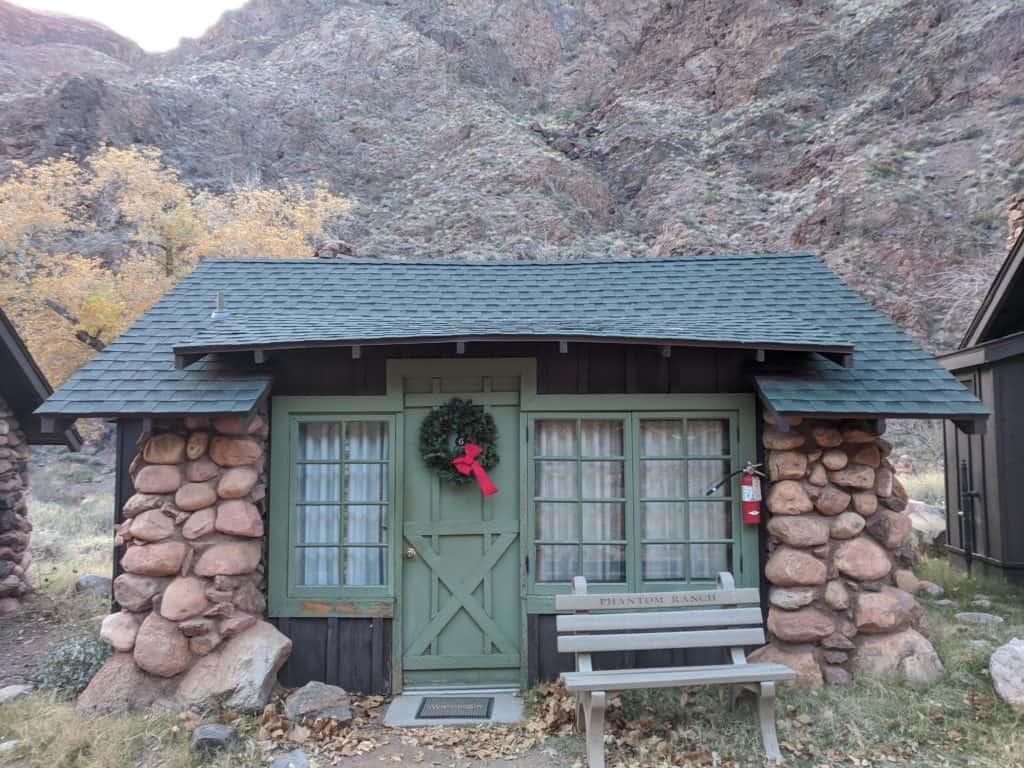 Phantom Ranch Cabin at the bottom of the Grand Canyon