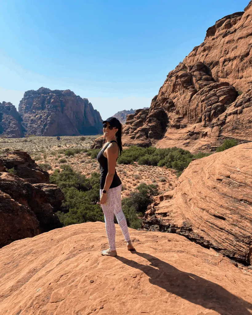 Jessi at Snow Canyon in Southern Utah