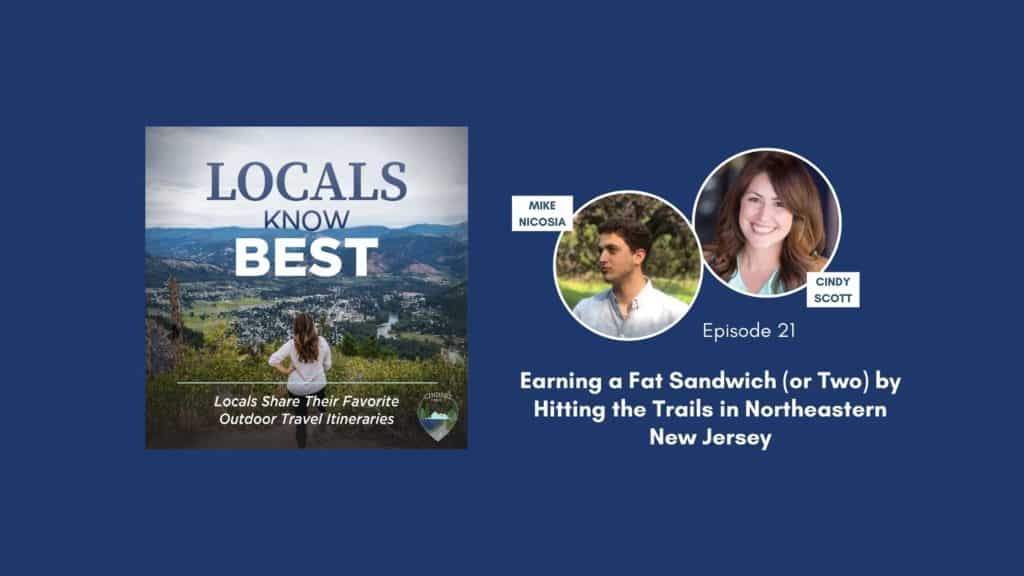 Locals Know Best Podcast Episode 21 Banner, Mike talking about Northeastern New Jersey