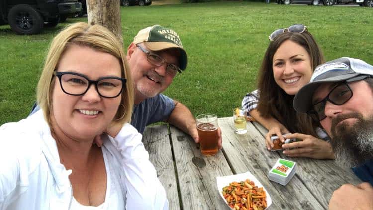 full-time-rv-living Us with other full-time RVer friends
