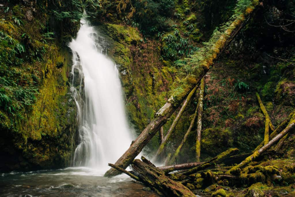 Gateway to Crater Lake North Umpqua, Oregon Waterfall in the Gateway to Crater Lake area