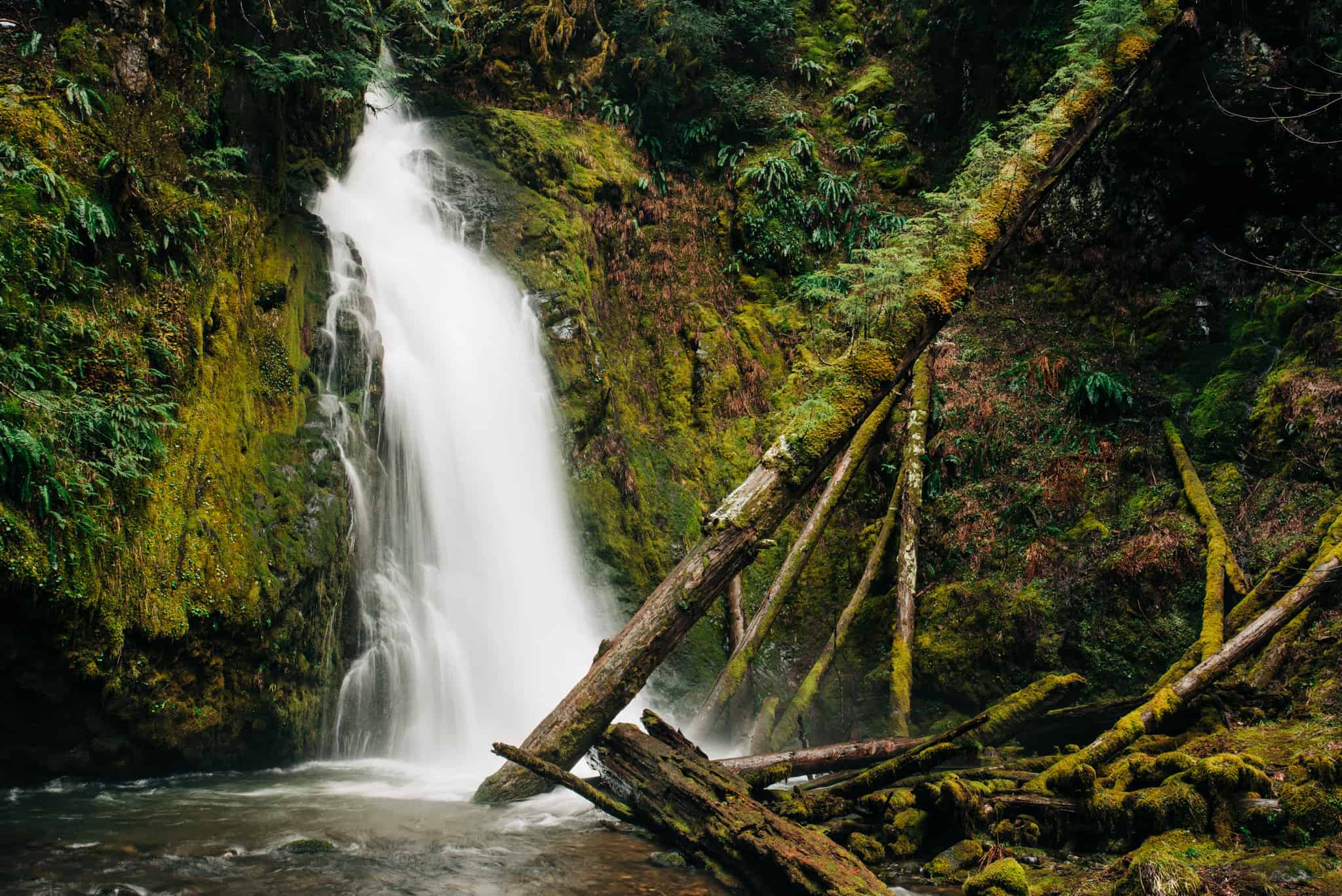 Gateway to Crater Lake North Umpqua, Oregon Waterfall in the Gateway to Crater Lake area
