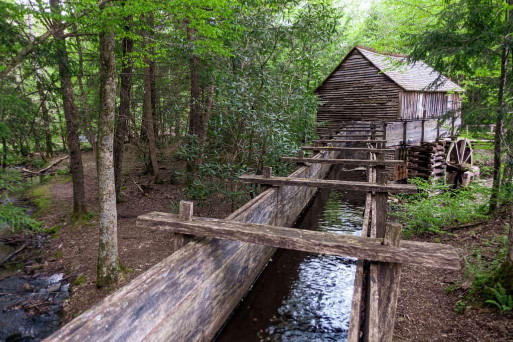 The Cable Mill in the Cades Cove area in Great Smoky Mountains National Park