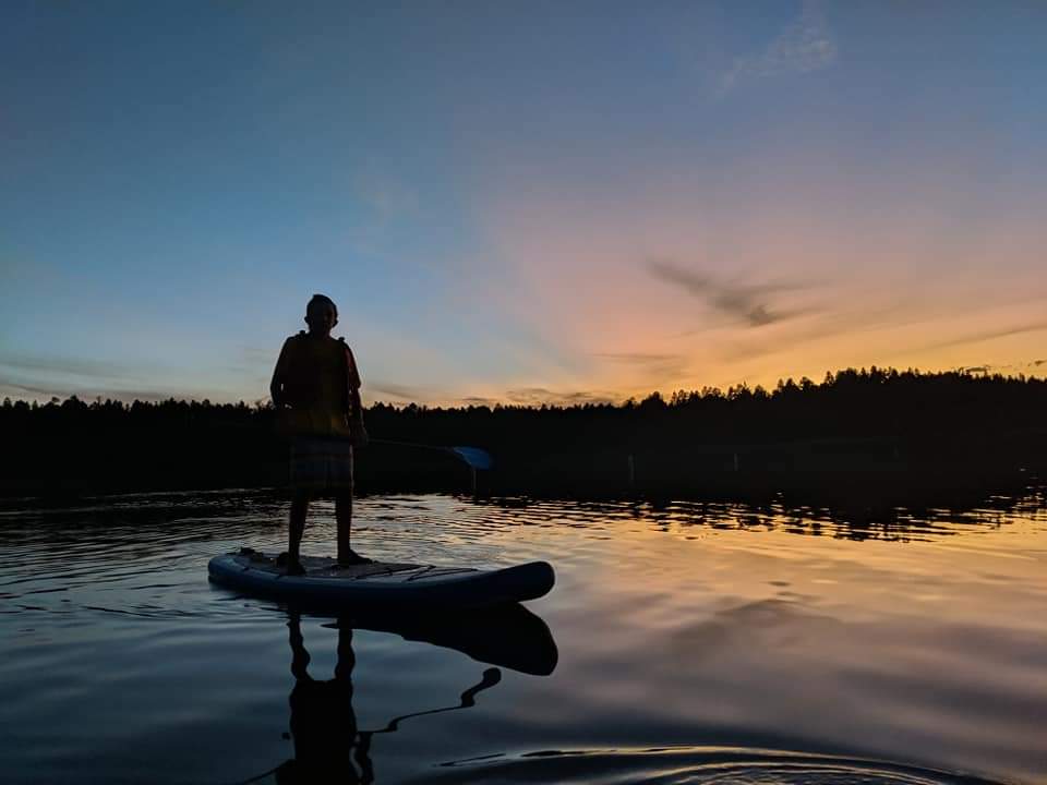 Lake Mary in Flagstaff Arizona