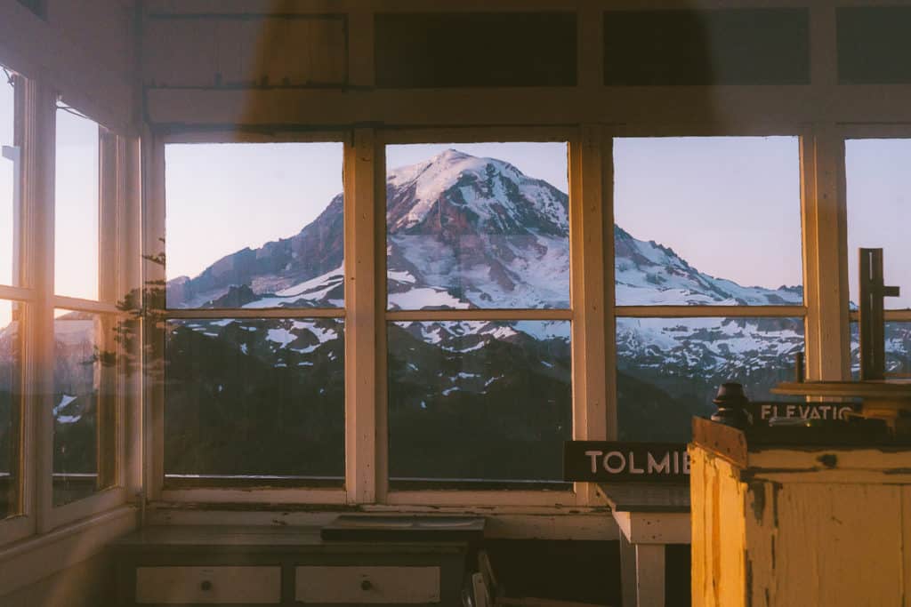 Tolmie Peak Fire Lookout, part of the two days in Mount Rainier National Park itinerary