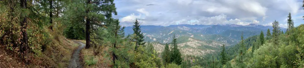 The Freund Canyon Mountain Bike Trail in Leavenworth, Washington.