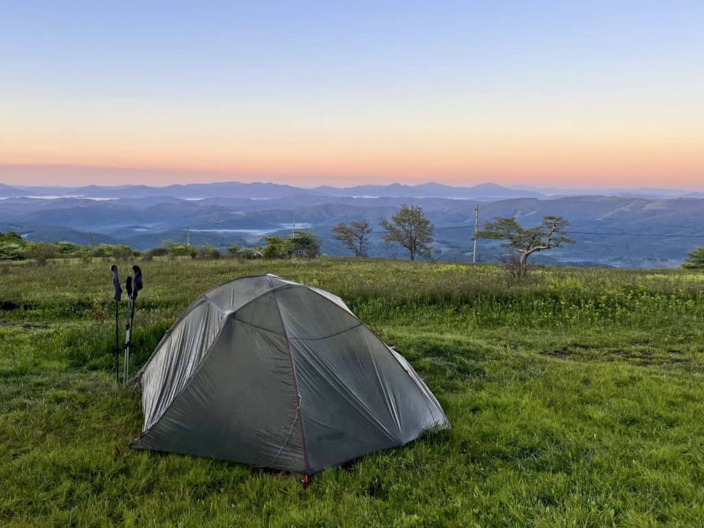 Big Agnes Copper Spur UL3 Tent on Appalachian Trail gear list