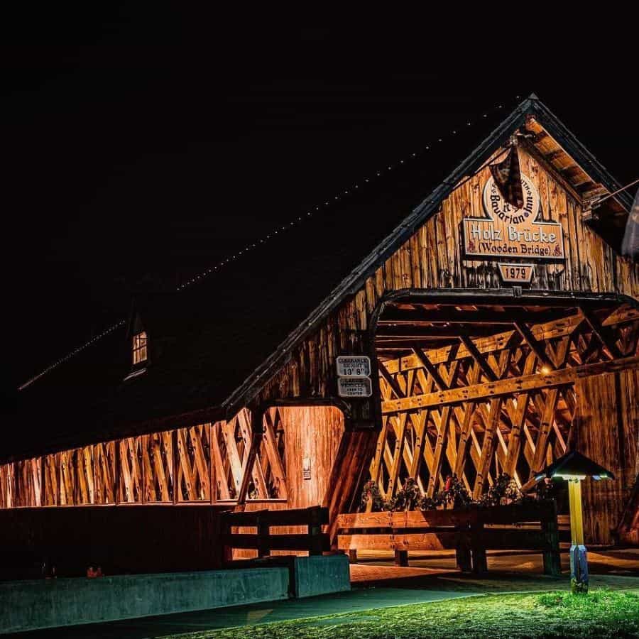 Holz Brucke Wooden Bridge