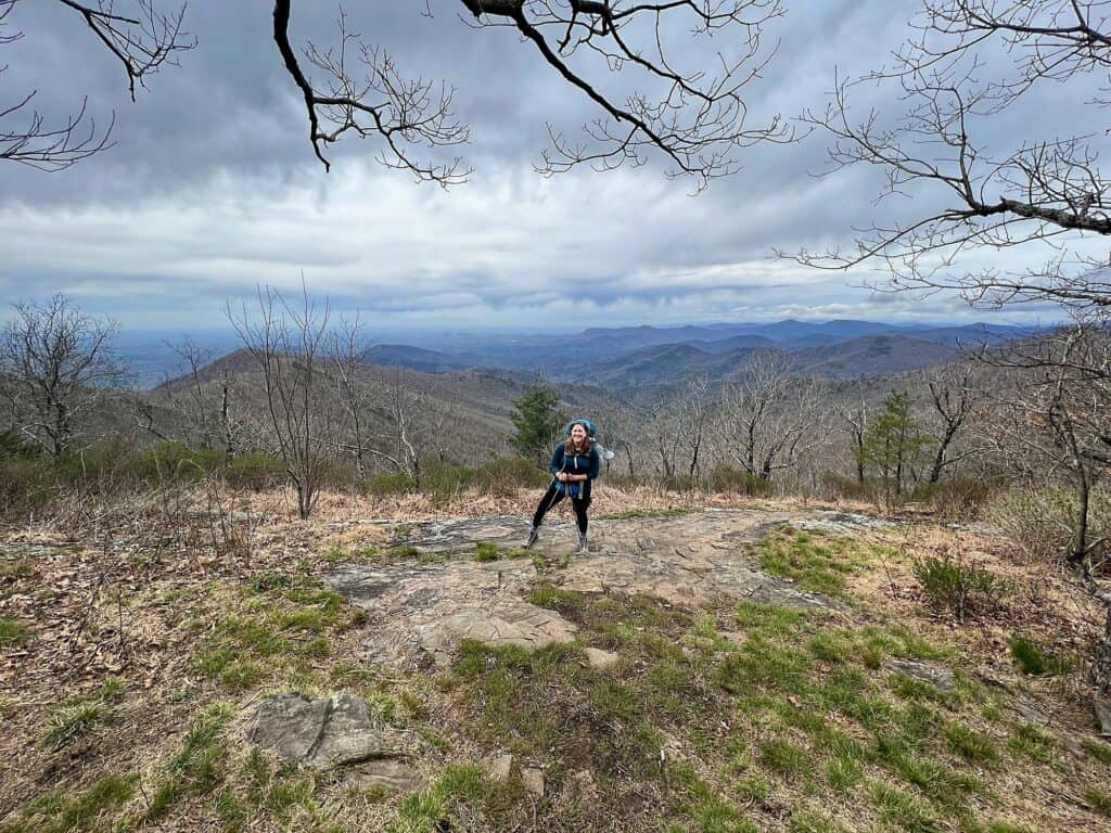 Cindy on the Appalachian Trail