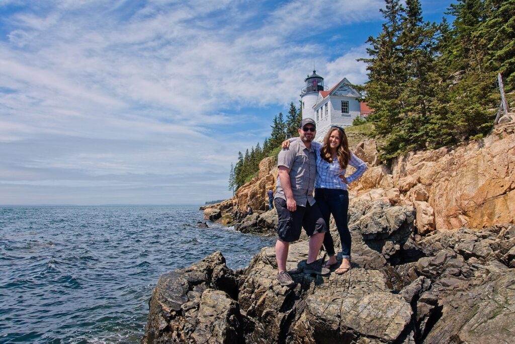 Acadia National Park itinerary Bass Harbor Head Lighthouse