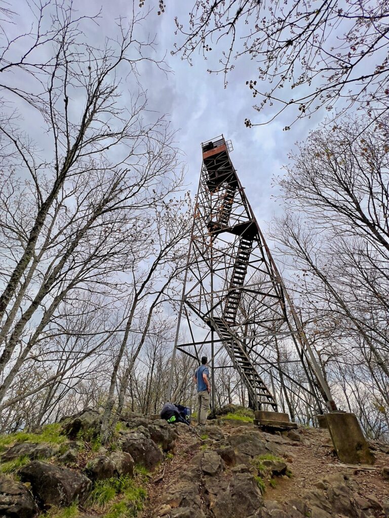 hiking the appalachian trail Firetower
