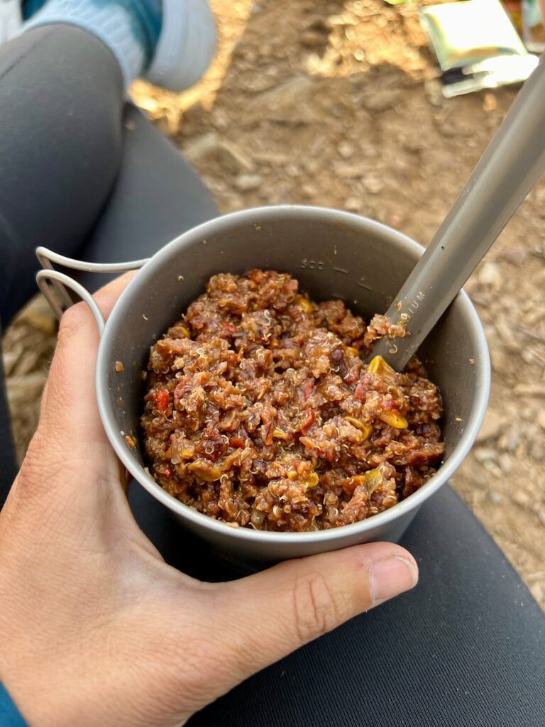 hiking the appalachian trail Dinner