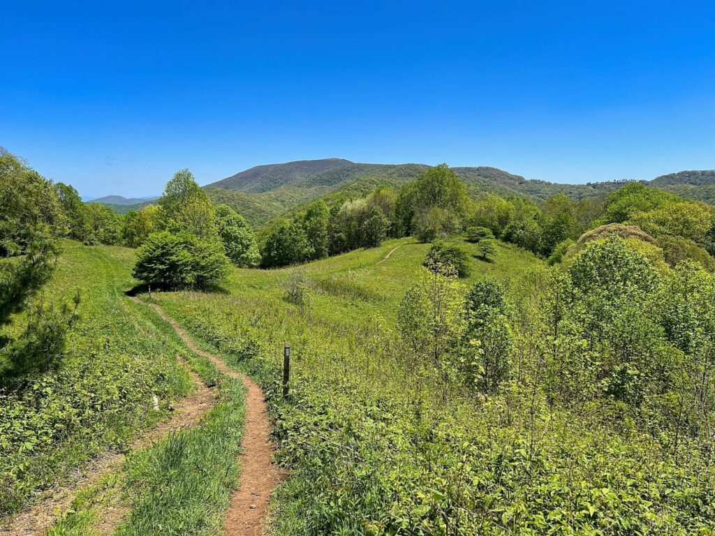 A view on our Appalachian Trail hike
