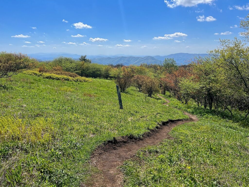 A view on our Appalachian Trail hike