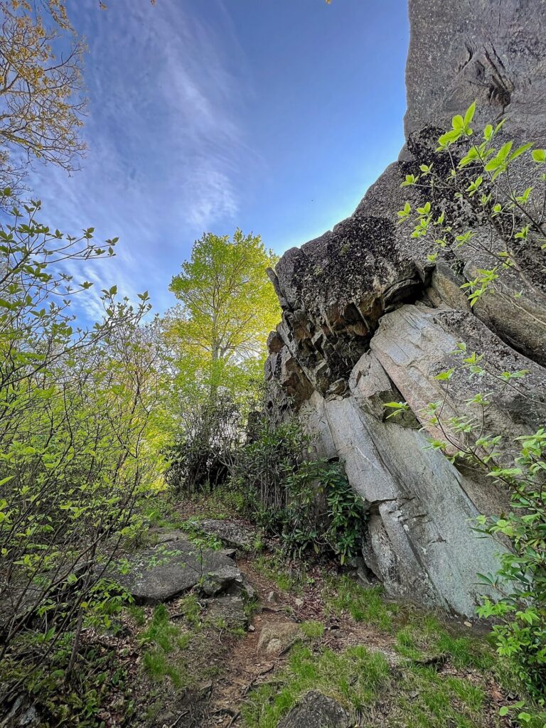 A view on our Appalachian Trail hike