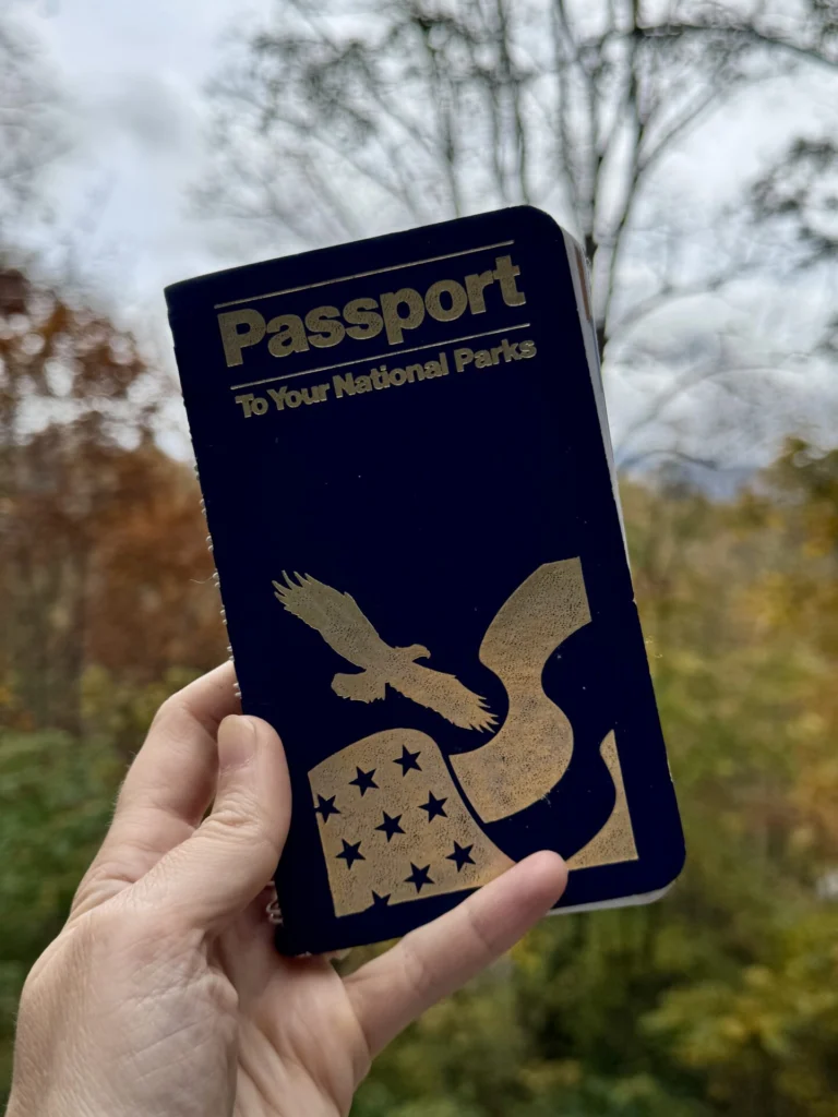 National Parks Gifts Cindy's national parks passport book