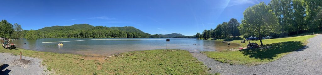 Appalachian Trail Hike Watauga Lake on the Appalachian Trail