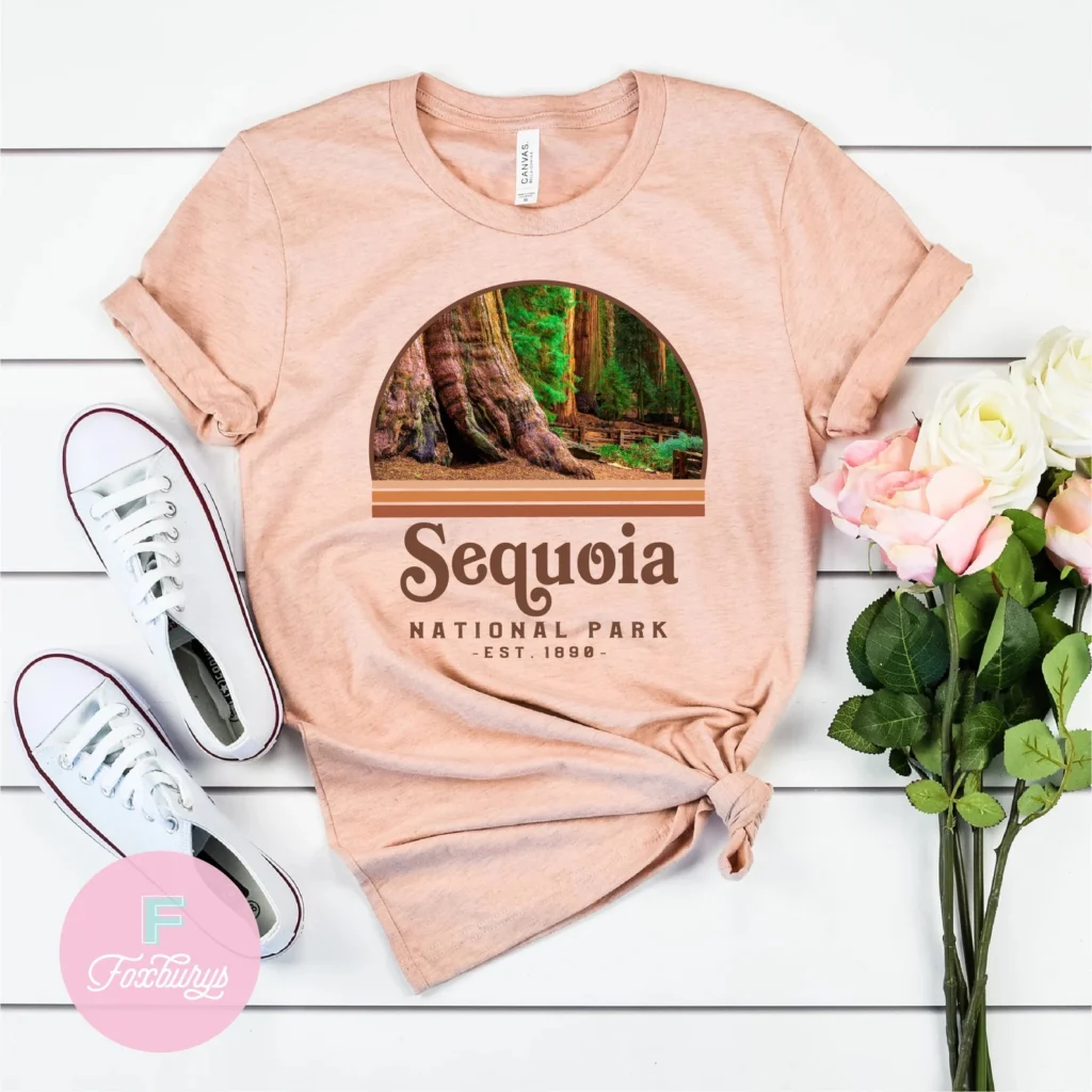National Parks Gifts A National Park shirt from Foxburys' Etsy shop