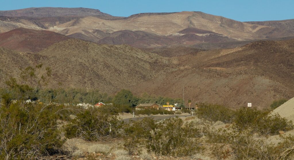 Death Valley from Las Vegas Panamint Springs Resort