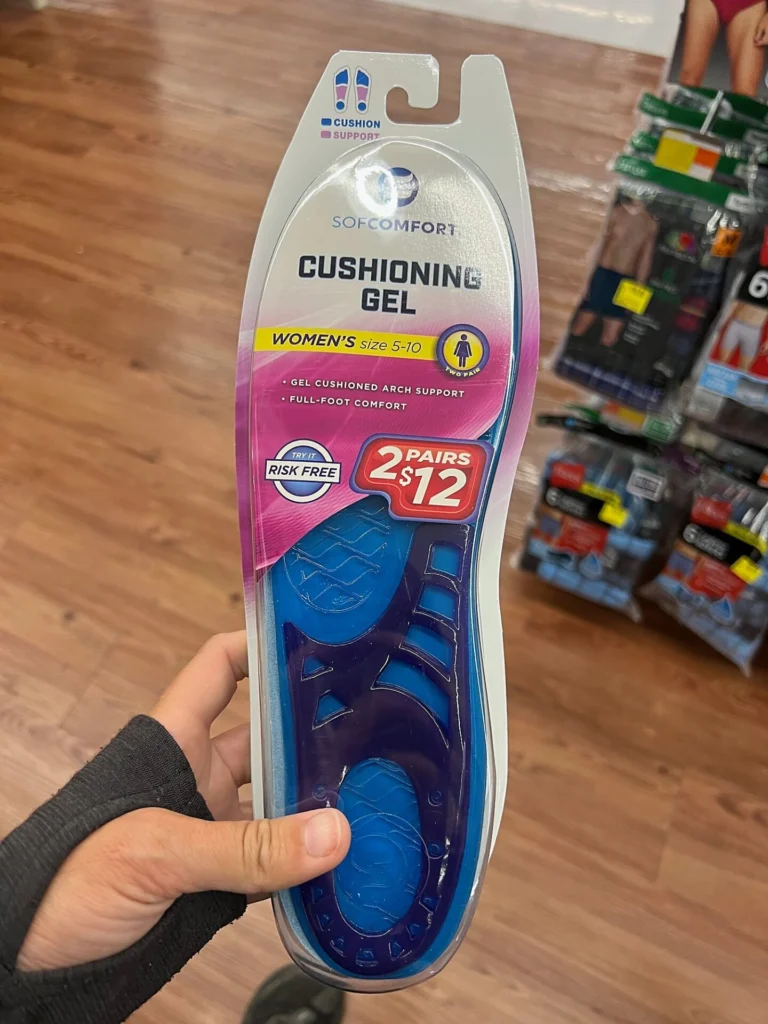 appalachian trail hike Gel cushioned arch support for my shoes