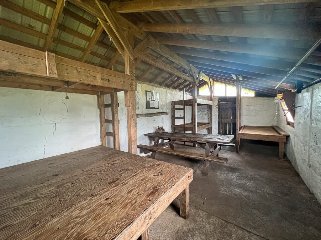 appalachian trail hike An appalachian trail shelter in Virginia