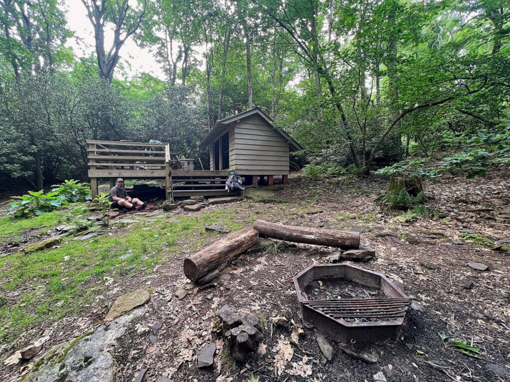 An appalachian trail shelter