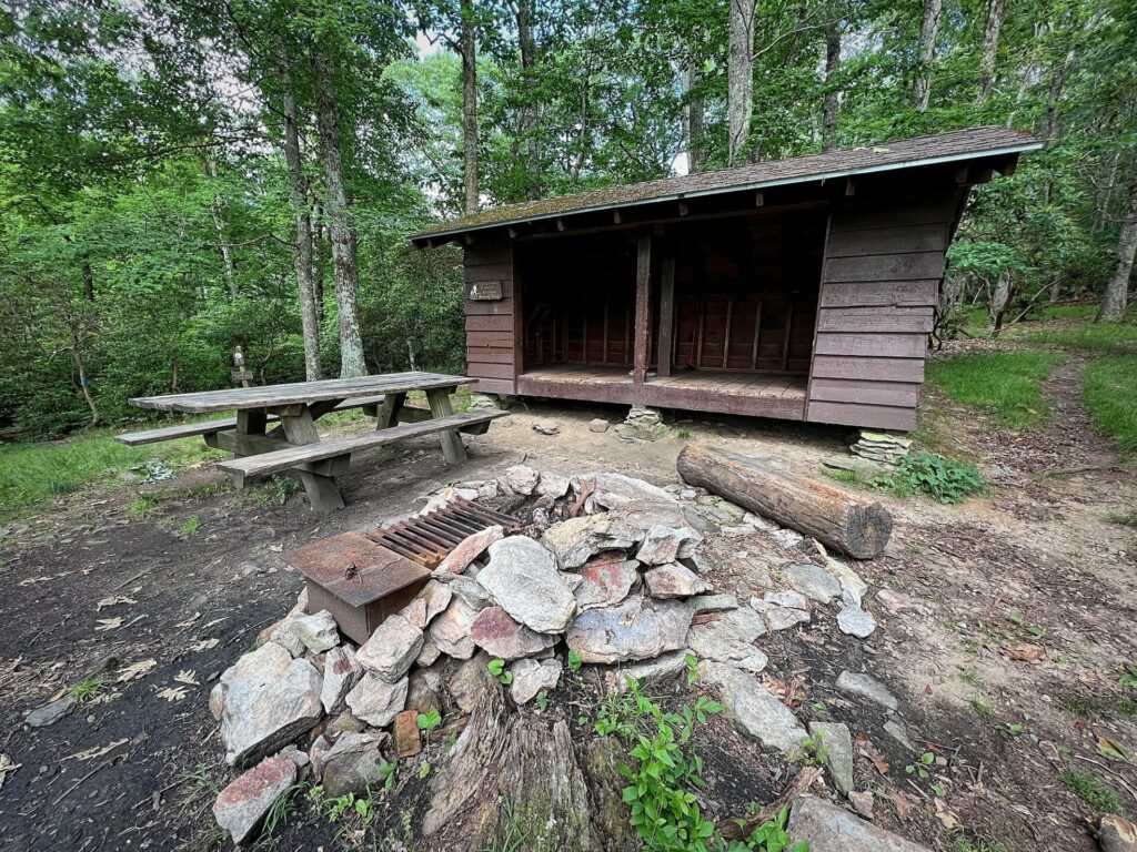 Appalachian Trail Journal Week 13: 800 Miles, Virginia Views & Big Decisions 11 Shelter on Appalachian trail, journal
