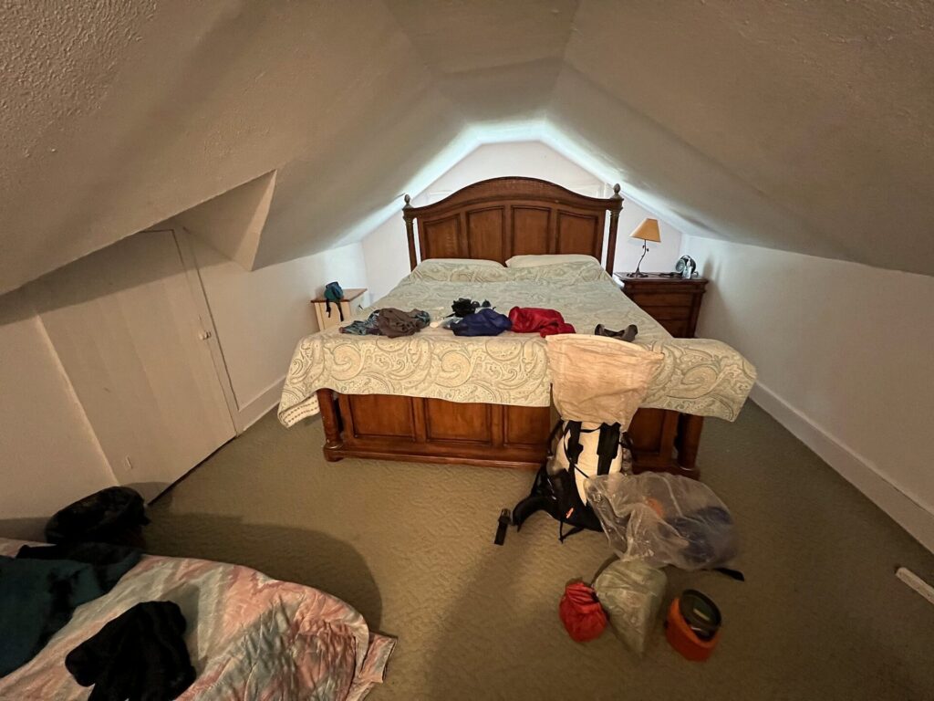 Appalachian Trail Journal Week 13: 800 Miles, Virginia Views & Big Decisions 32 IMG 0664 Glasgow Hostel room