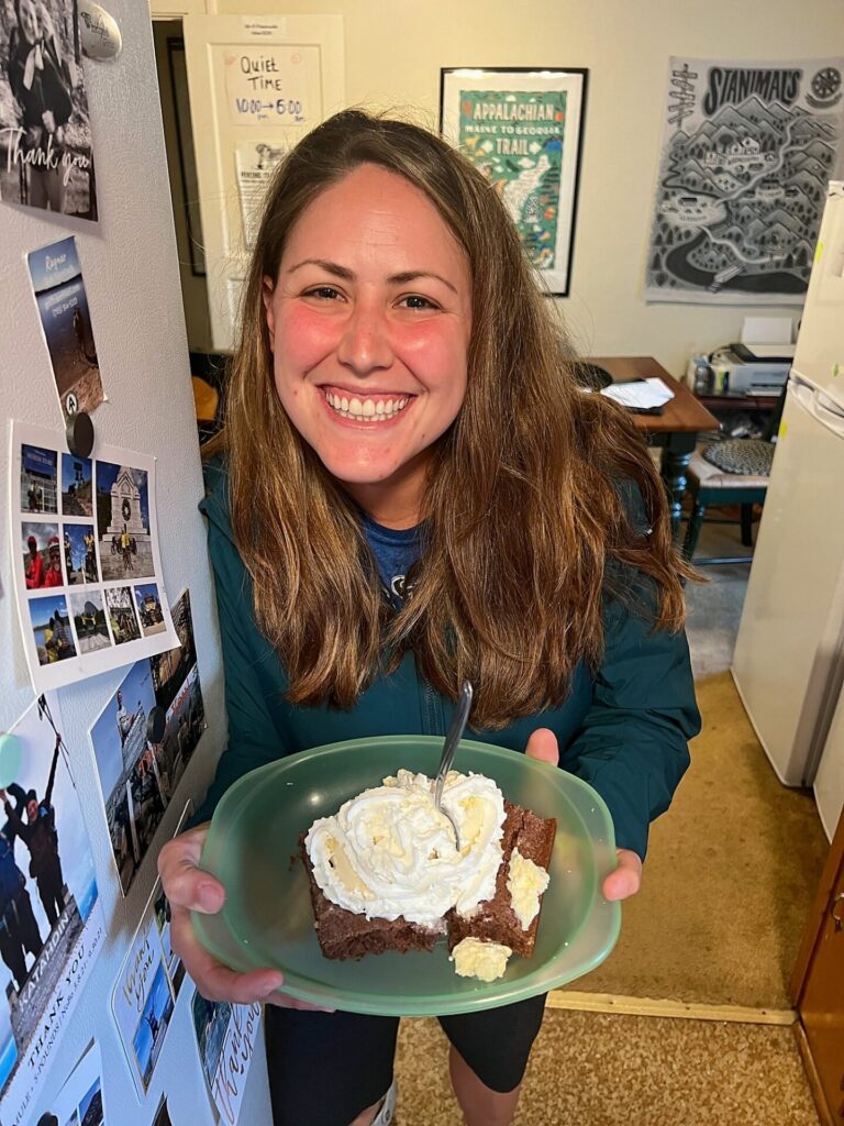 Appalachian Trail Journal Week 13: 800 Miles, Virginia Views & Big Decisions 30 IMG 0685 Dessert at Hostel