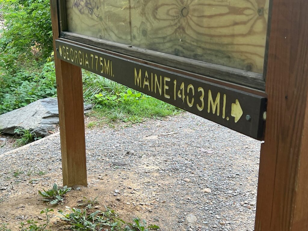 Appalachian Trail Journal Week 13: 800 Miles, Virginia Views & Big Decisions 48 IMG 0759 AT Signage