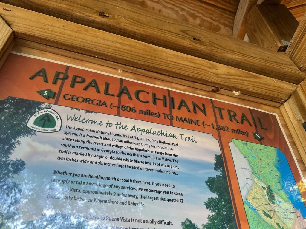 Appalachian Trail Journal Week 13: 800 Miles, Virginia Views & Big Decisions 54 IMG 0776 AT SIGN