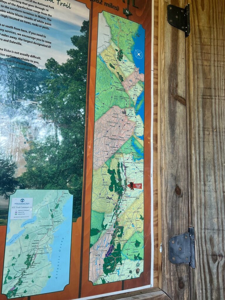 Appalachian Trail Journal Week 13: 800 Miles, Virginia Views & Big Decisions 55 IMG 0777 AT Map