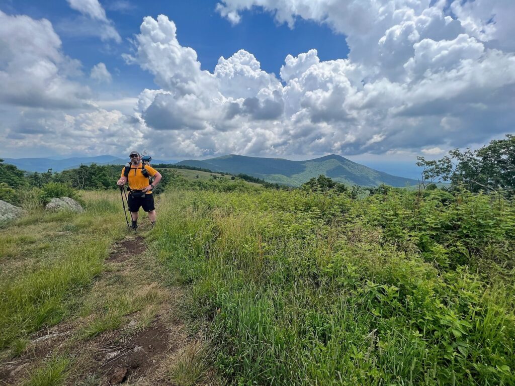 Appalachian Trail Journal Week 13: 800 Miles, Virginia Views & Big Decisions 59 IMG 0790 Barrett on the AT