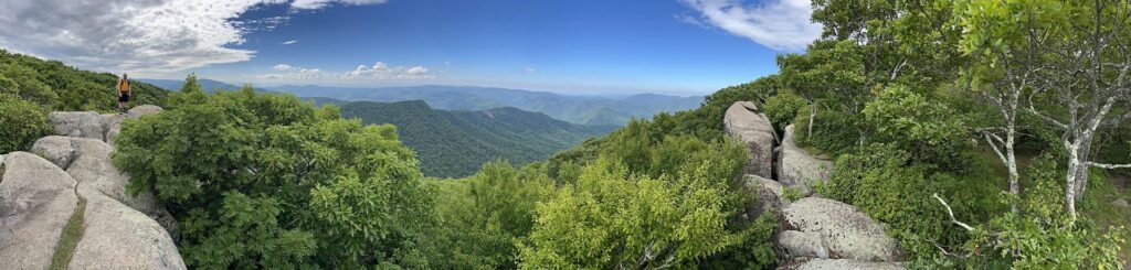 Appalachian Trail Journal Week 13: 800 Miles, Virginia Views & Big Decisions 81 IMG 0923 Barrett on the AT in VA